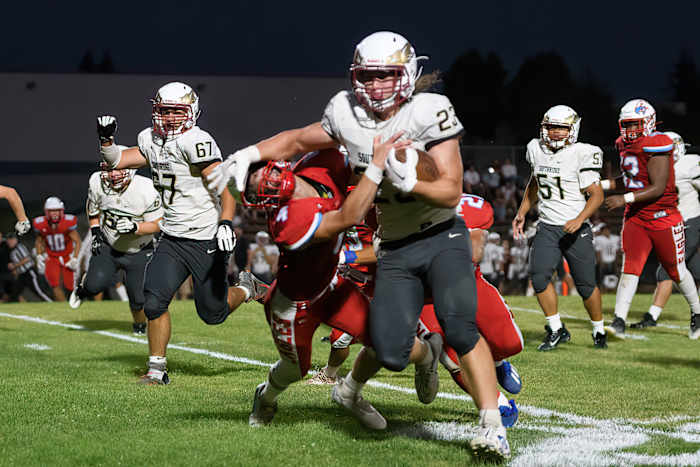 Southridge Centennial football Ken Waz 49
